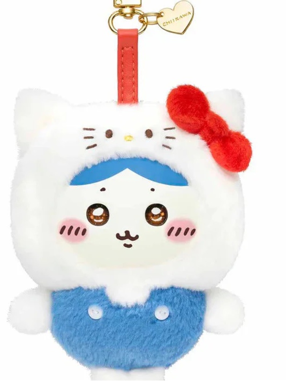 Chiikawa Kiramekko Hachiware × Hello Kitty Plush Keychain BLIND BOX - Picture 4 of 4